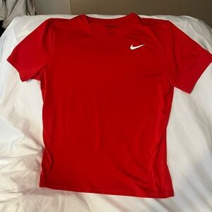 Nike Bright Red Dri-FIT Tee
